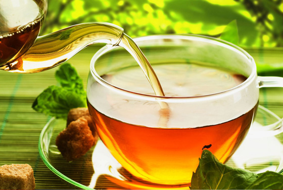 how to make herbal green tea at home